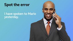 Spot the error