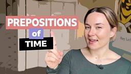 Prepositions of time
