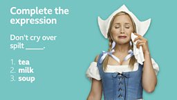 Complete the expression