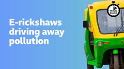 E-rickshaws driving away pollution