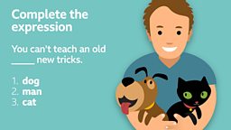 Complete the expression