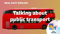 Talking about public transport
