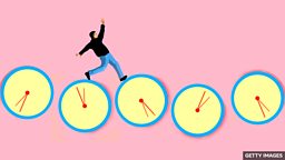 四个包含单词 “clock” 的短语