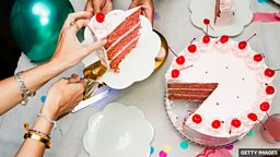 四个包含单词 “cake” 的短语