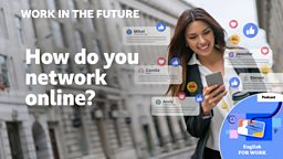 How do you network online?