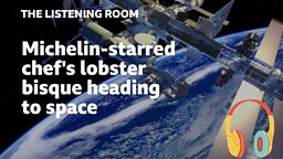 Michelin-starred chef's lobster bisque and foie gras heading to space