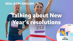 Talking about New Year's resolutions