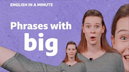 Phrases with 'big'