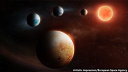 The 'weird' planetary system baffling scientists 令科学家困惑的 “诡异” 行星系统