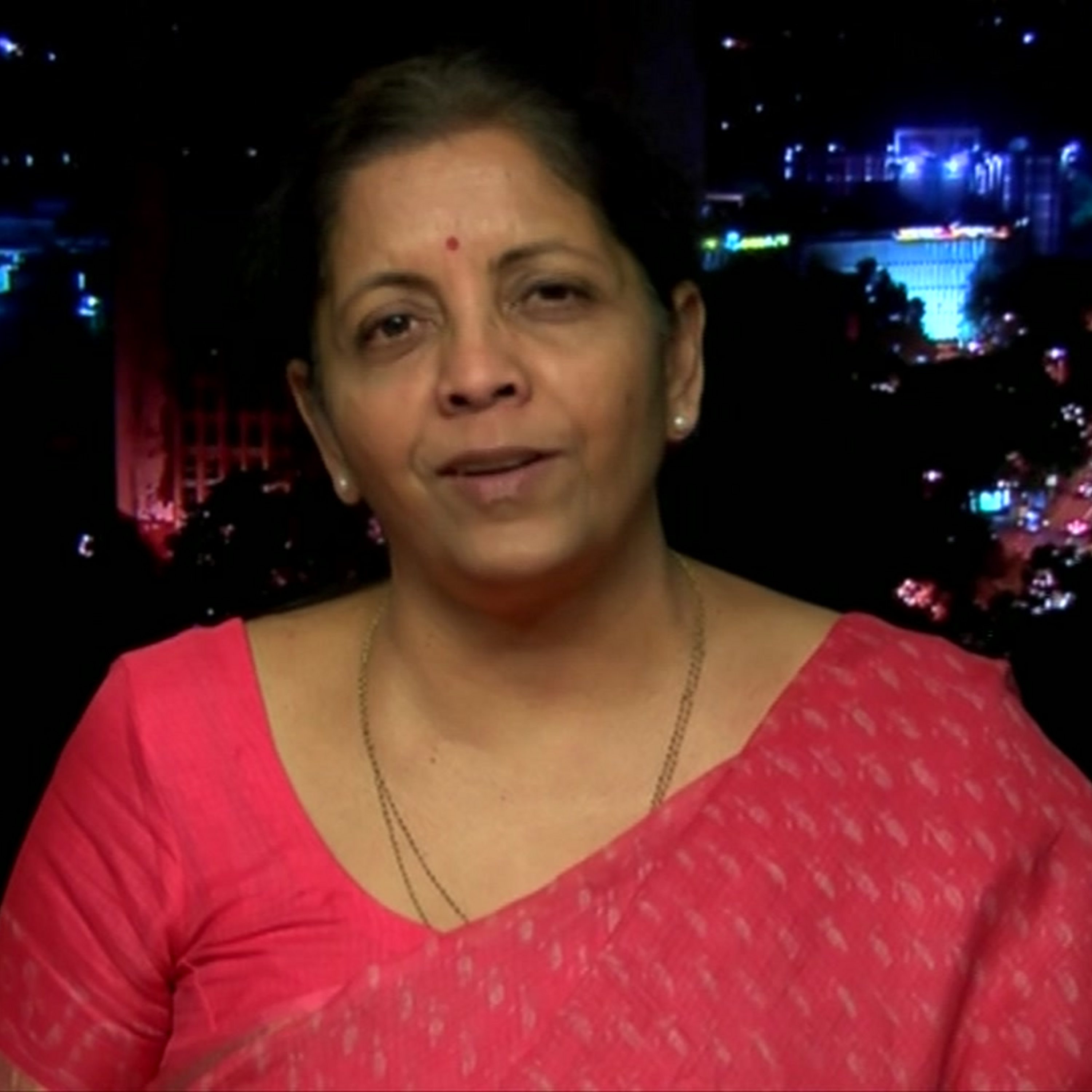 India's Commerce and Industry Minister - Nirmala Sitharaman