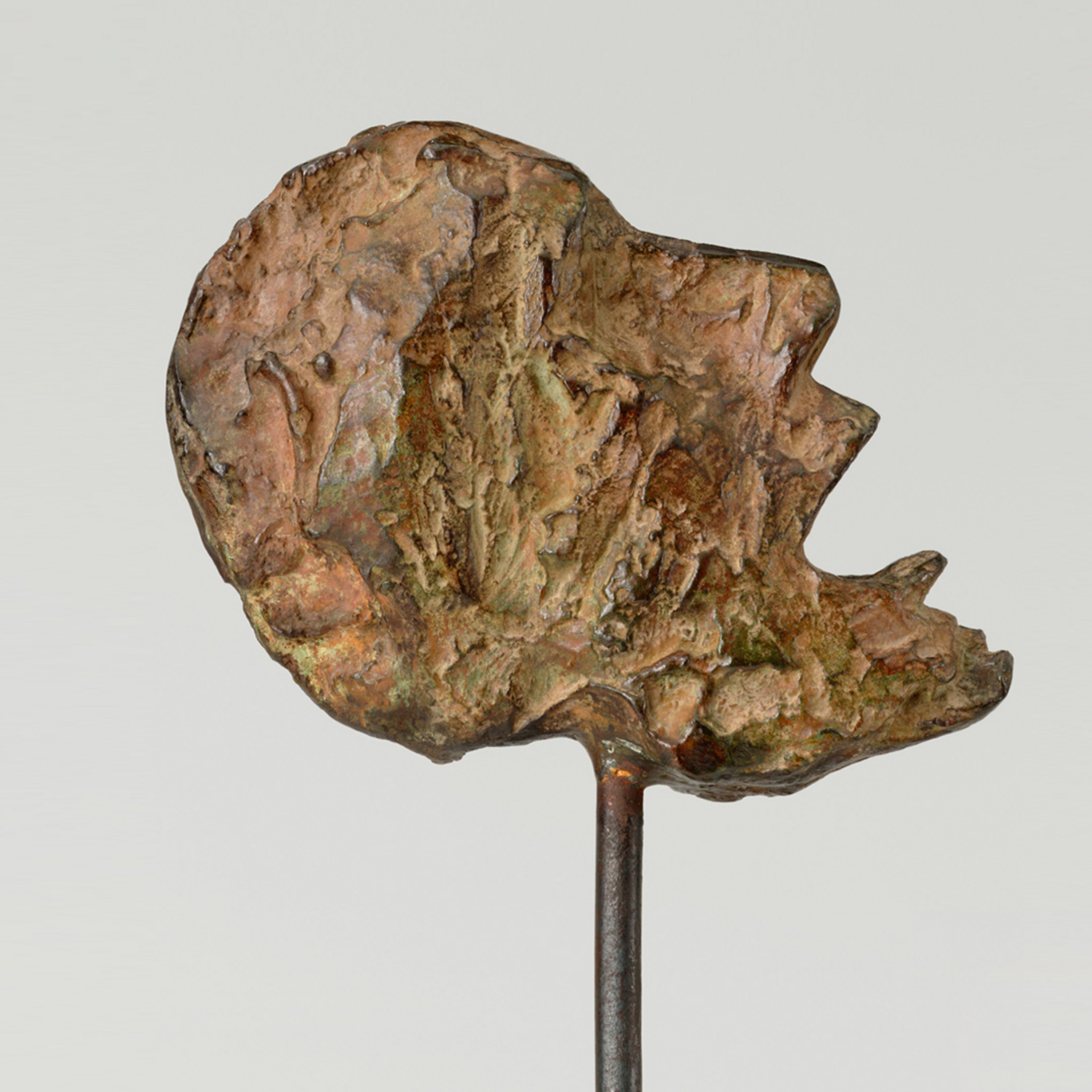 Stanley Tucci and Giacometti's Head of a Man on a Rod
