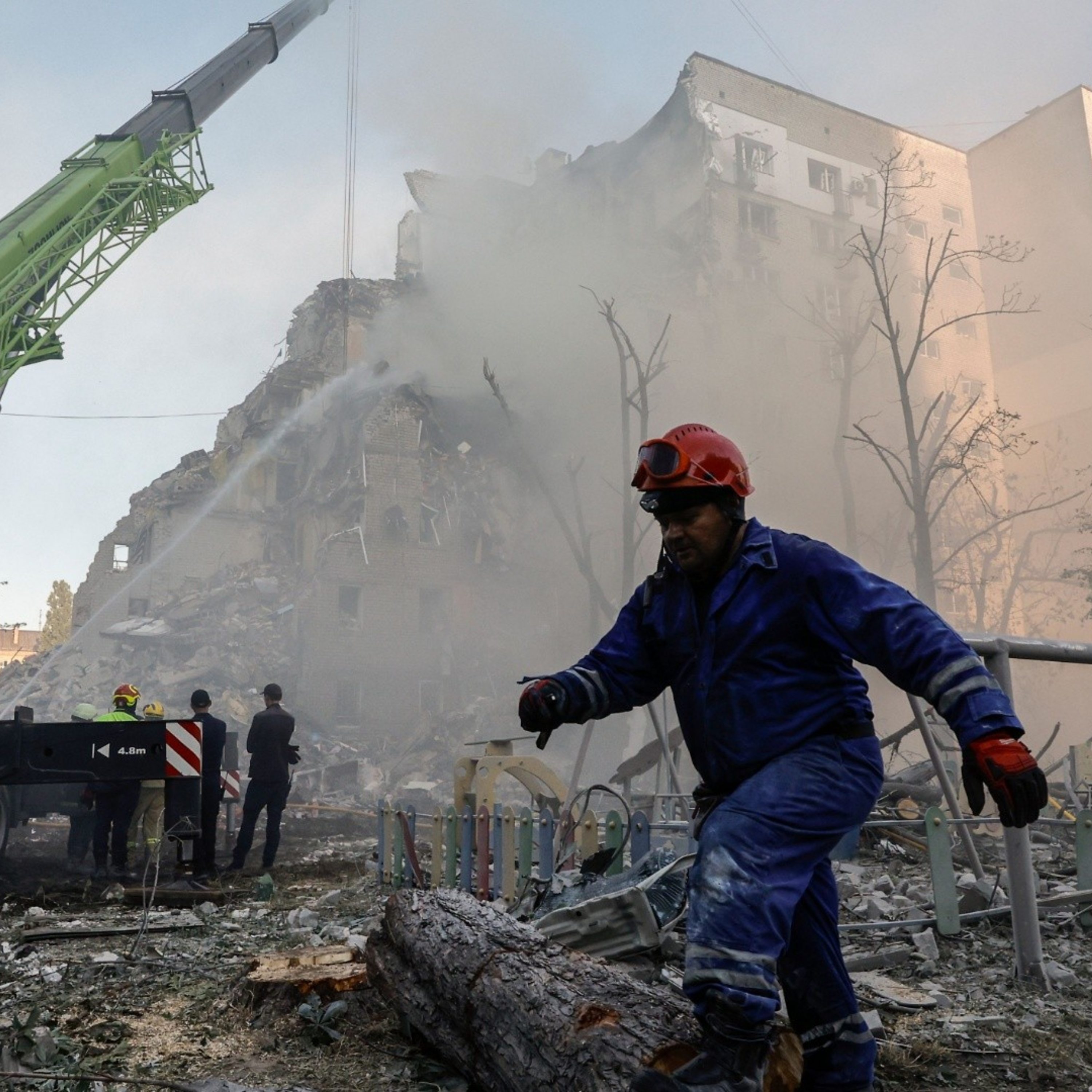 Russia launches massive attack on Kyiv Episode cover