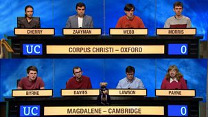 University Challenge - 2020/21: Episode 23