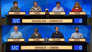 University Challenge - 2020/21: Episode 25