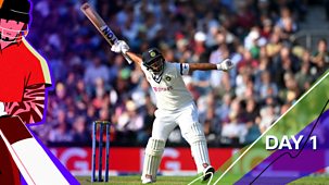 Cricket: Today At The Test - England V India 2021: Fourth Test: Day One Highlights