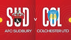 Fa Cup - 2021/22: First Round: Afc Sudbury V Colchester United