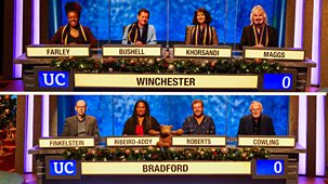 University Challenge - Christmas 2021: 2. Winchester V Bradford