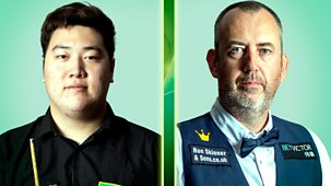 Masters Snooker - 2022: First Round: Yan Bingtao V Mark Williams