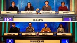 University Challenge - 2021/22: Episode 25