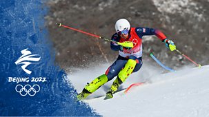 Winter Olympics - Day 12: Bbc One - 00:55-04:00 - Curling, Alpine Skiing & Freeski