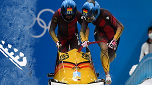 Winter Olympics - Day 15: Bbc Two 12:00-13:15 - Bobsleigh & Speed Skating