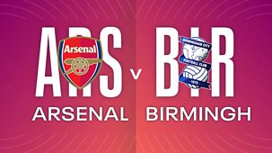 Women's Super League - 2021/22: Arsenal V Birmingham City