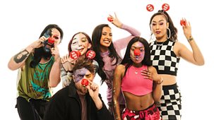 Glow Up: Britain's Next Make-up Star - Glow Up Does Red Nose Day