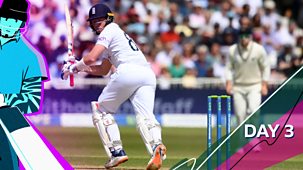 Cricket: Today At The Test - England V New Zealand 2022: Second Test: Day Three Highlights