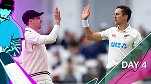 Cricket: Today At The Test - England V New Zealand 2022: Second Test: Day Four Highlights