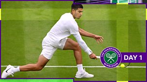 Wimbledon - Day 1, Part 1