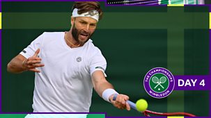Wimbledon - Day 4, Part 1