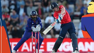 T20 Cricket - 2022: England V India: First T20 Highlights