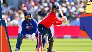 T20 Cricket - 2022: England V India: Third T20 Highlights