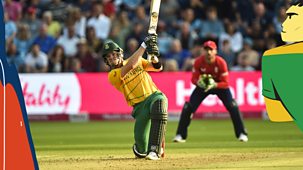 T20 Cricket - 2022: England V South Africa: Second T20 Highlights