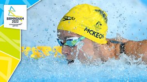 Commonwealth Games - Day 4 Bbc One 19:00-22:00 Swimming