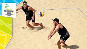 Commonwealth Games - Day 8: Bbc One 13:45-18:00 - Beach Volleyball, Lawn Bowls, Badminton & Diving