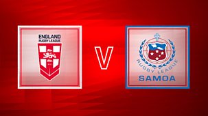 Rugby League World Cup - 2021 - Men's: England V Samoa