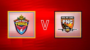 Rugby League World Cup - 2021 - Men's: Tonga V Papua New Guinea