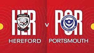 Fa Cup - 2022/23: First Round: Hereford V Portsmouth