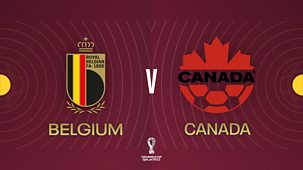 World Cup 2022 - Belgium V Canada