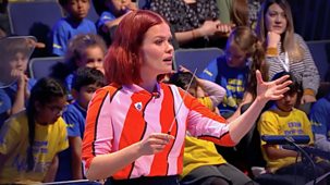 Blue Peter Challenges - Series 1: 7. Lindsey Conducting