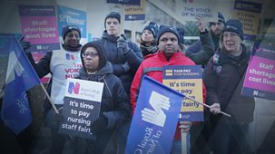 Politics Live - Nurses Go On Strike