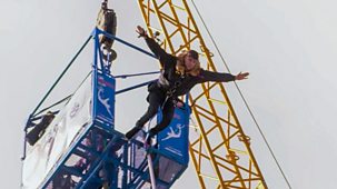 Blue Peter Challenges - Series 1: 18. Richie's Bungee Jump