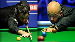 Masters Snooker - 2023: First Round: Ronnie O’sullivan V Luca Brecel