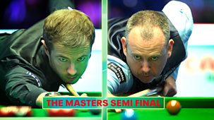 Masters Snooker - 2023: Semi-finals: Jack Lisowski V Mark Williams