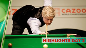 Snooker: World Championship - Highlights 2023: Day 2
