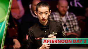 Snooker: World Championship - 2023: Day 2: Afternoon Session