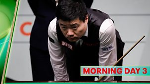 Snooker: World Championship - 2023: Day 3: Morning Session