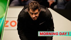 Snooker: World Championship - 2023: Day 1: Morning Session