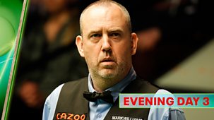 Snooker: World Championship - 2023: Day 3: Evening Session